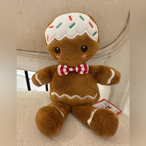 NWT Mini Plush Gingerbread Man Toy by Douglas - Picture 4 of 8